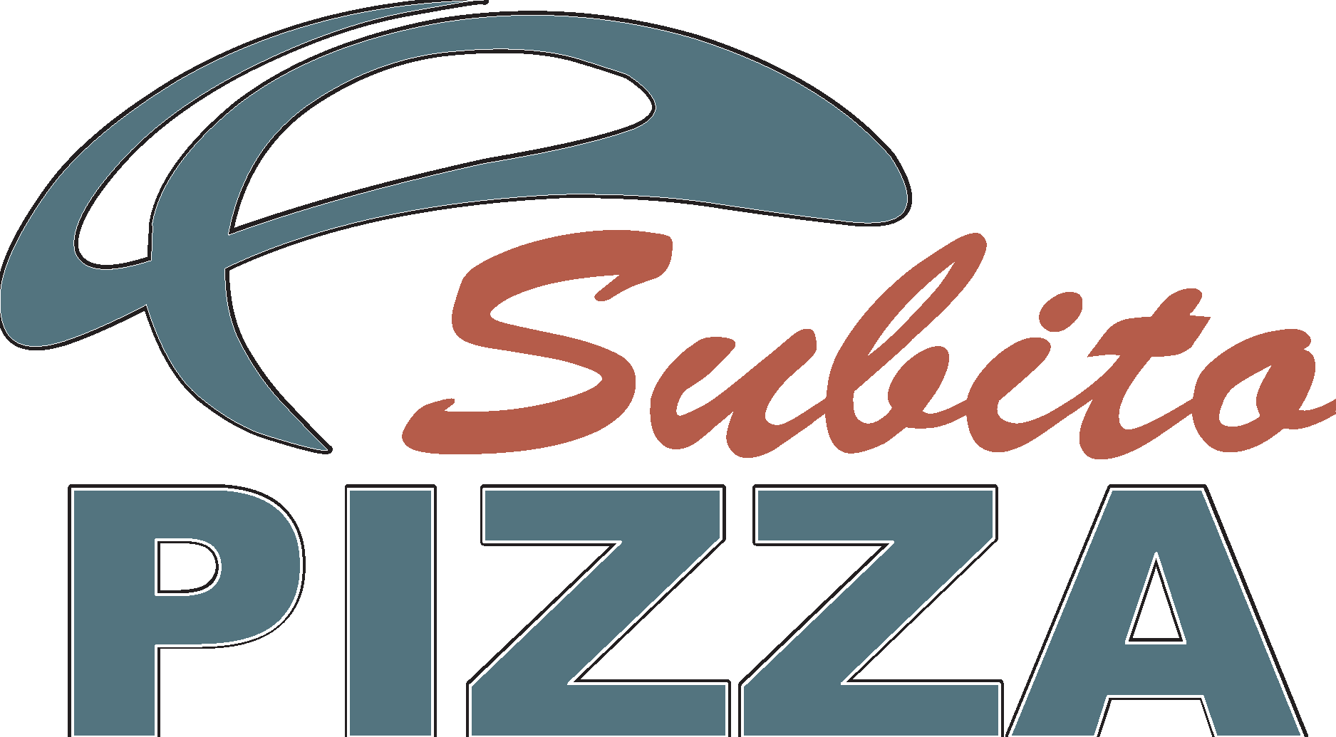 Subito Pizza Logo Vector Logo